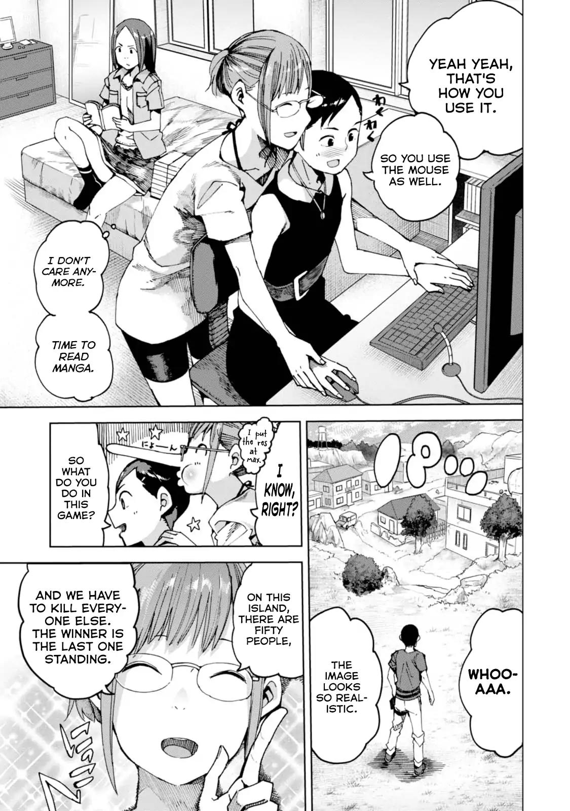 Chio-chan no Tsuugakuro Chapter 35 page 5 - Chapter 35: Momo Shinozuka's Battlegrounds