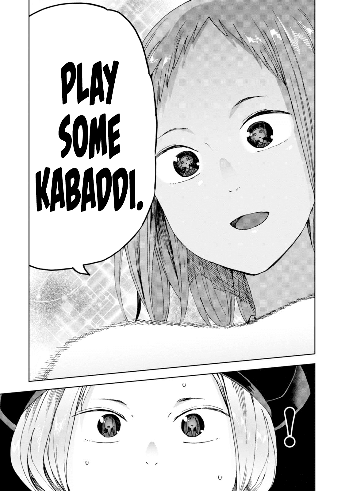 Chio-chan no Tsuugakuro Chapter 36 page 15 - Chapter 36: Chiharu, Kushitori-san, and Abhimanyu