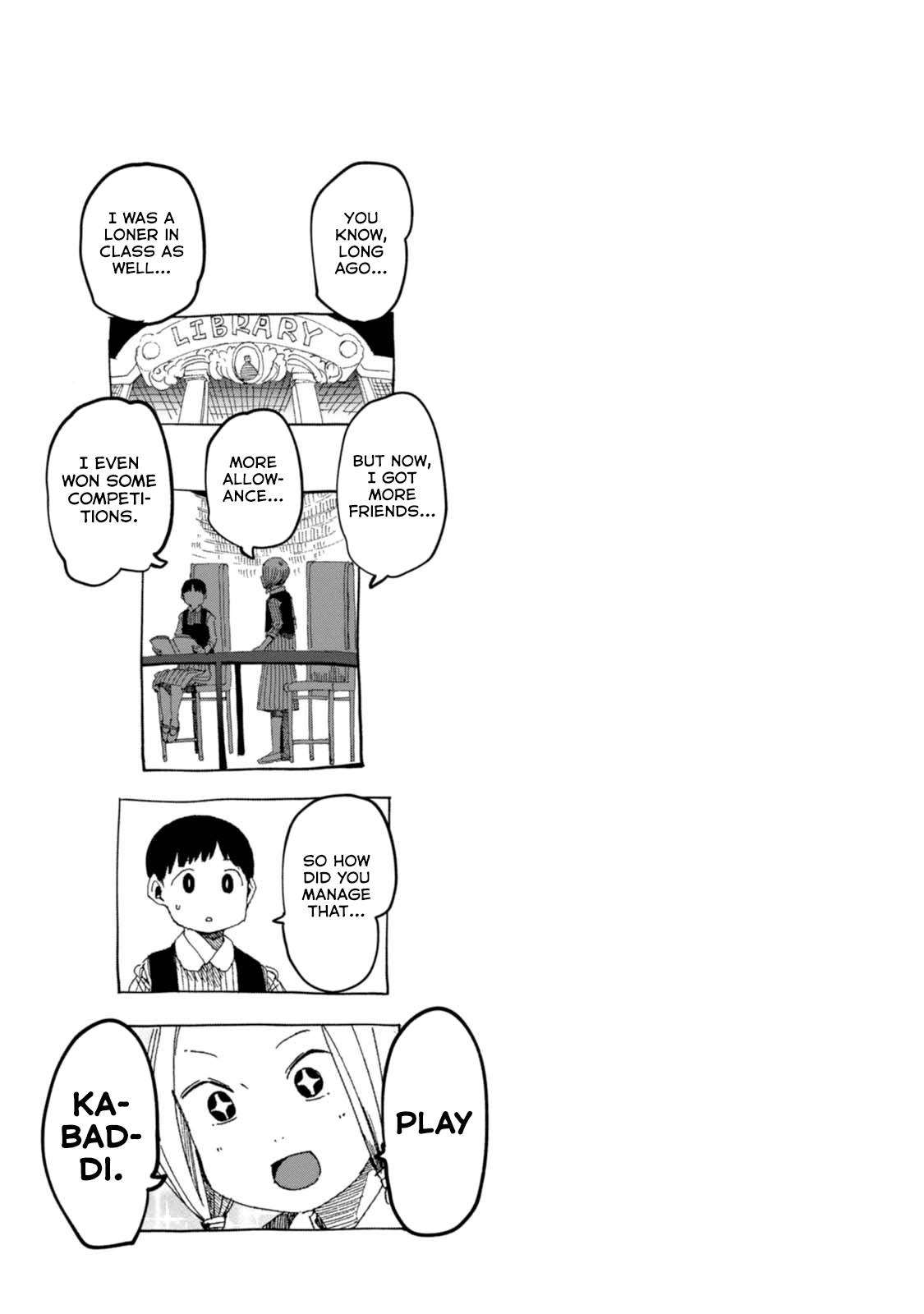 Chio-chan no Tsuugakuro Chapter 36 page 31 - Chapter 36: Chiharu, Kushitori-san, and Abhimanyu