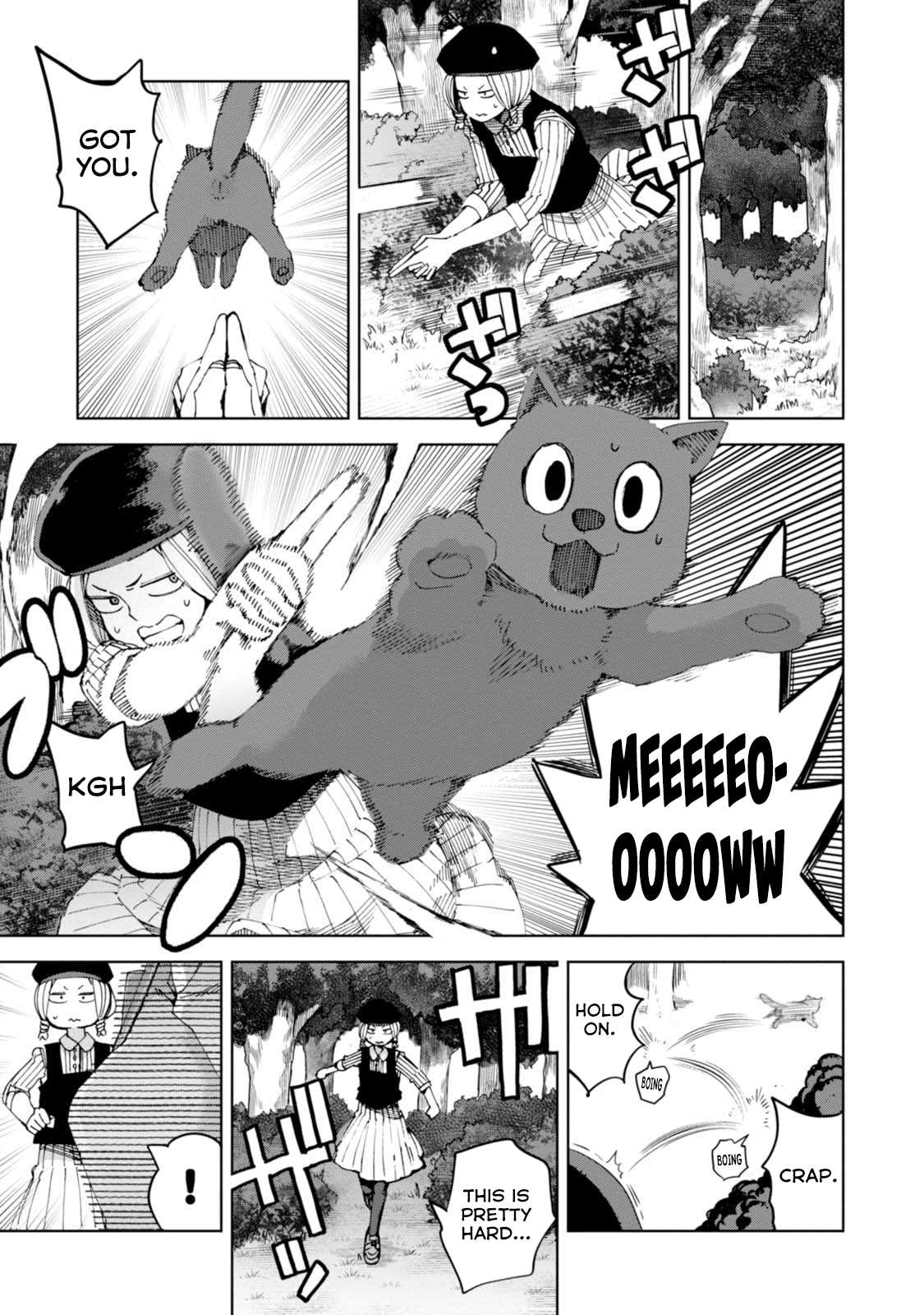 Chio-chan no Tsuugakuro Chapter 36 page 7 - Chapter 36: Chiharu, Kushitori-san, and Abhimanyu