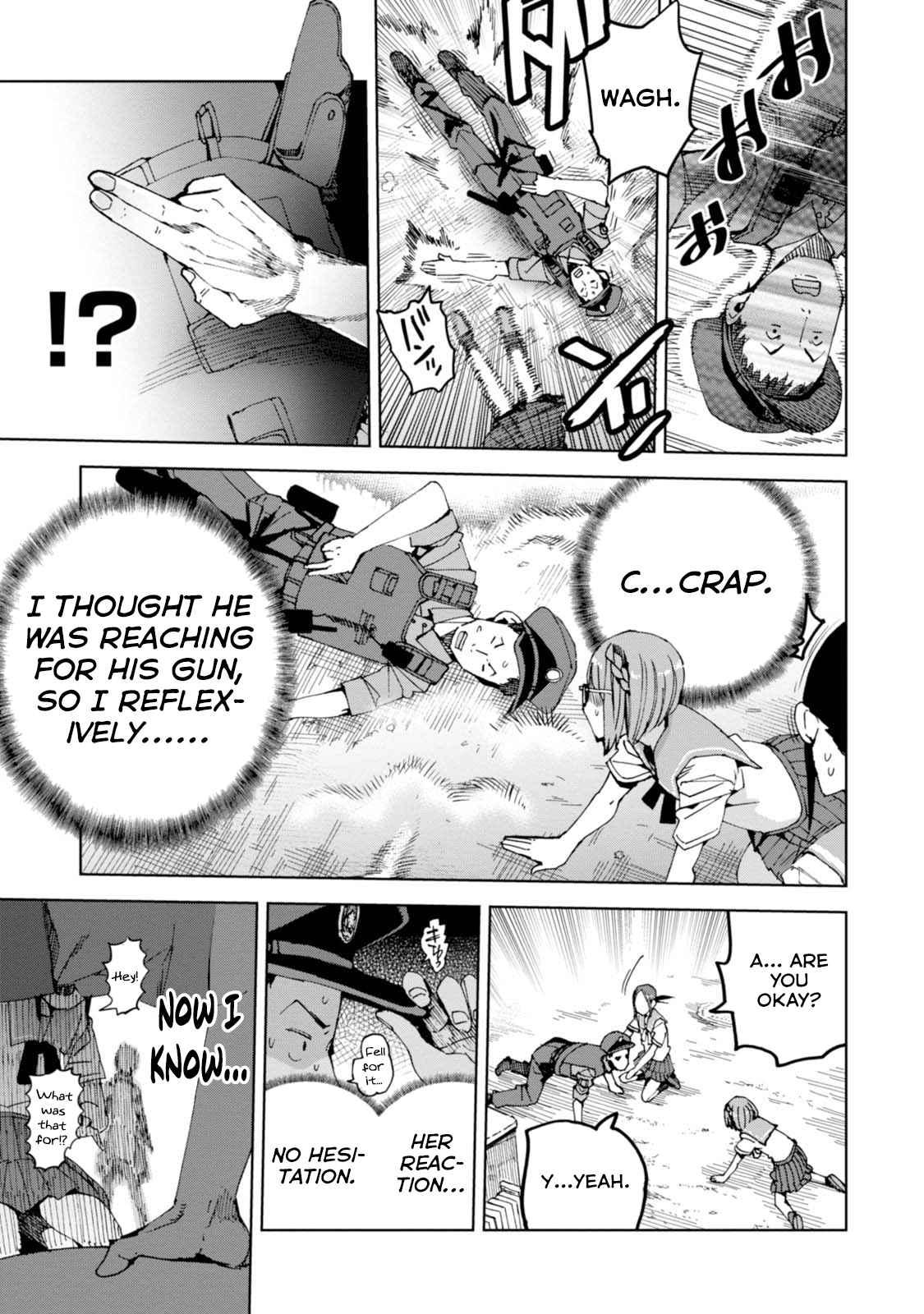 Chio-chan no Tsuugakuro Chapter 37 page 15 - Chapter 37