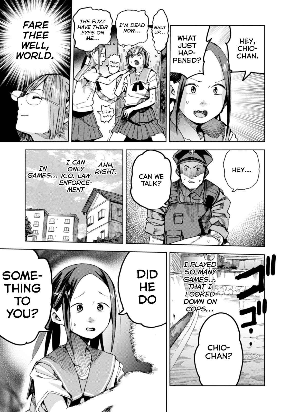 Chio-chan no Tsuugakuro Chapter 37 page 17 - Chapter 37