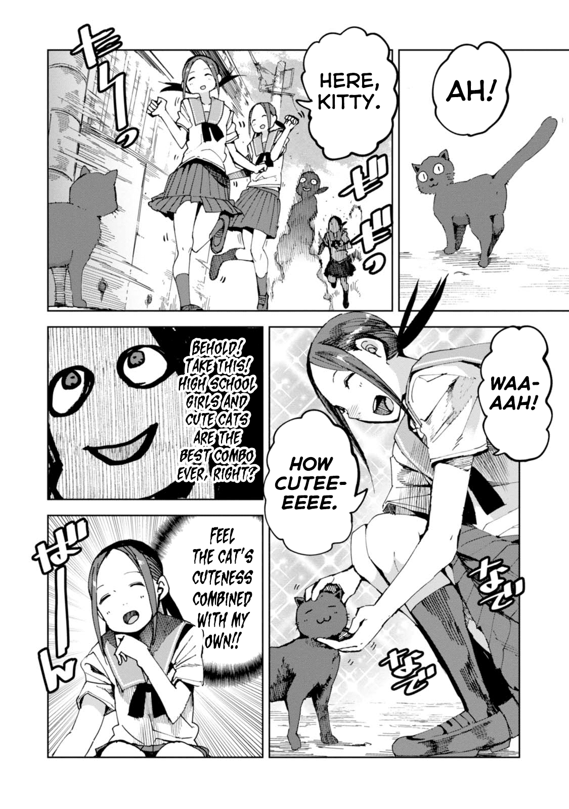Chio-chan no Tsuugakuro Chapter 39 page 10 - Chapter 39: Just a school girl on her way to school.