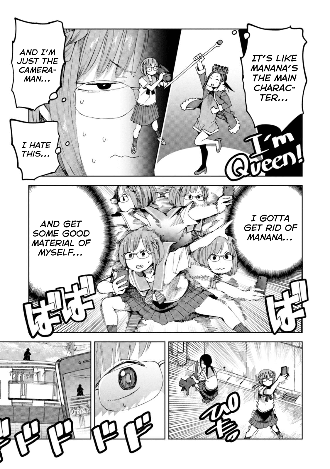 Chio-chan no Tsuugakuro Chapter 39 page 13 - Chapter 39: Just a school girl on her way to school.