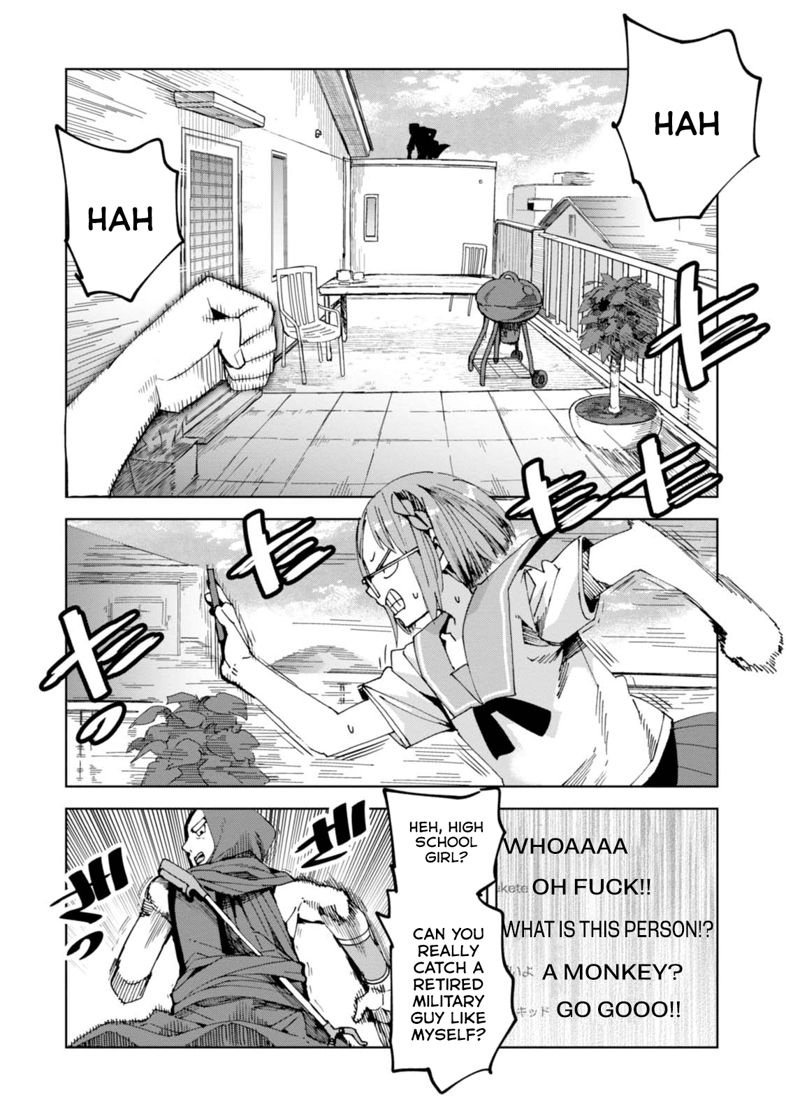 Chio-chan no Tsuugakuro Chapter 39 page 16 - Chapter 39: Just a school girl on her way to school.