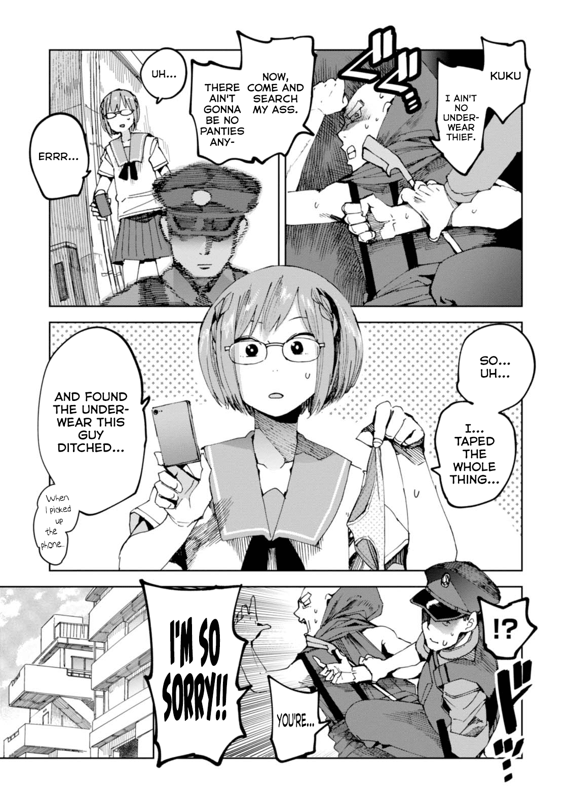 Chio-chan no Tsuugakuro Chapter 39 page 21 - Chapter 39: Just a school girl on her way to school.