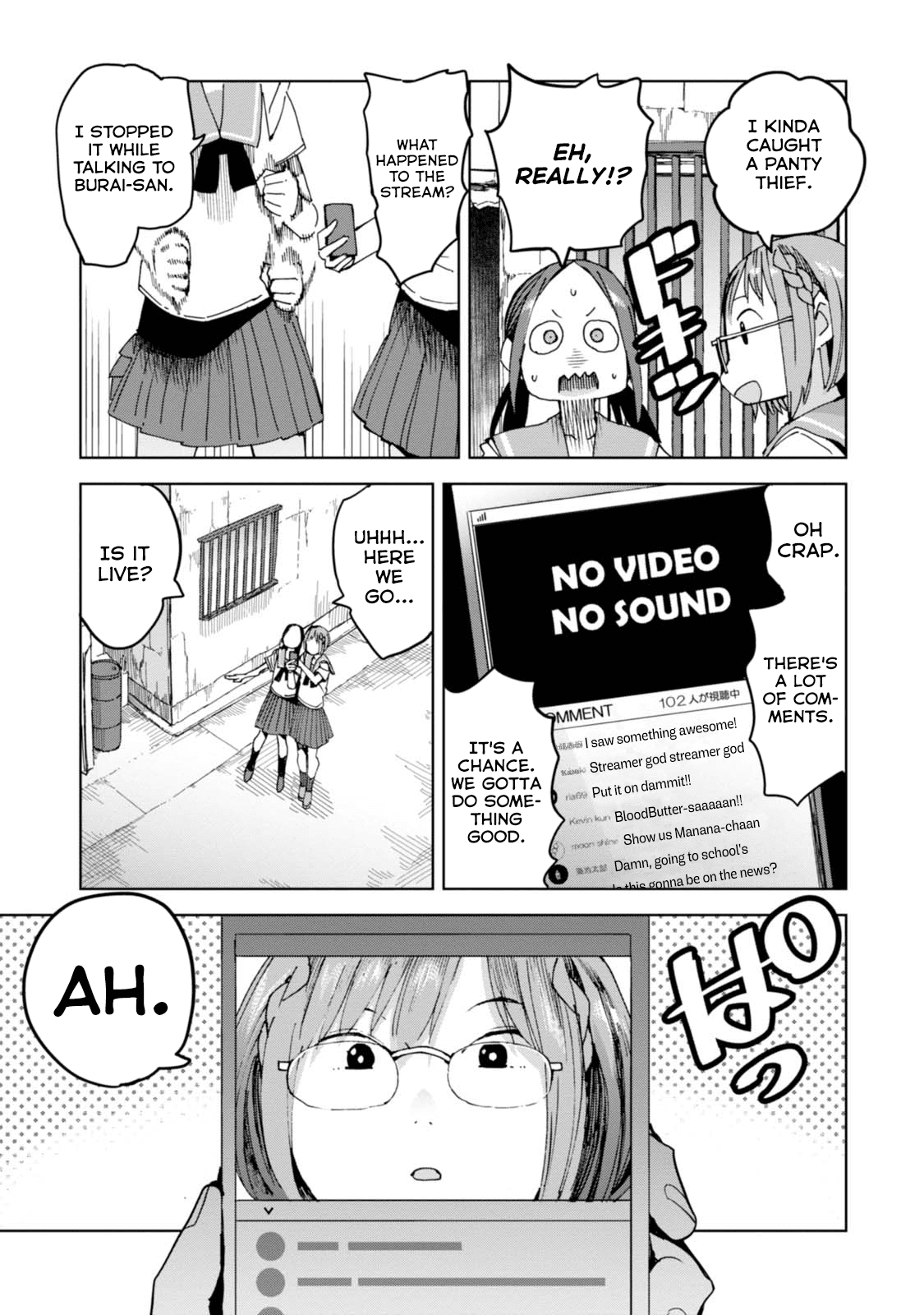 Chio-chan no Tsuugakuro Chapter 39 page 23 - Chapter 39: Just a school girl on her way to school.