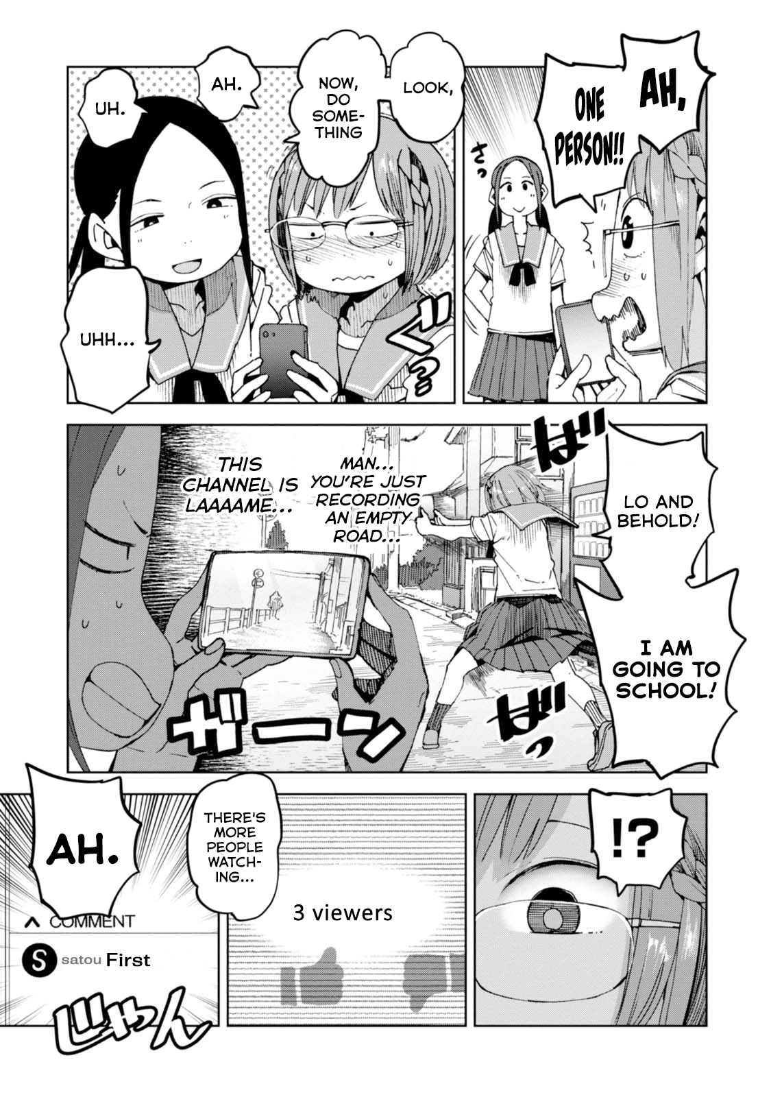 Chio-chan no Tsuugakuro Chapter 39 page 5 - Chapter 39: Just a school girl on her way to school.