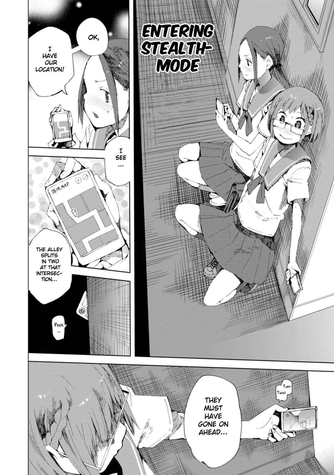 Chio-chan no Tsuugakuro Chapter 4 page 14 - Chapter 4: Manana, O-toro and Me.