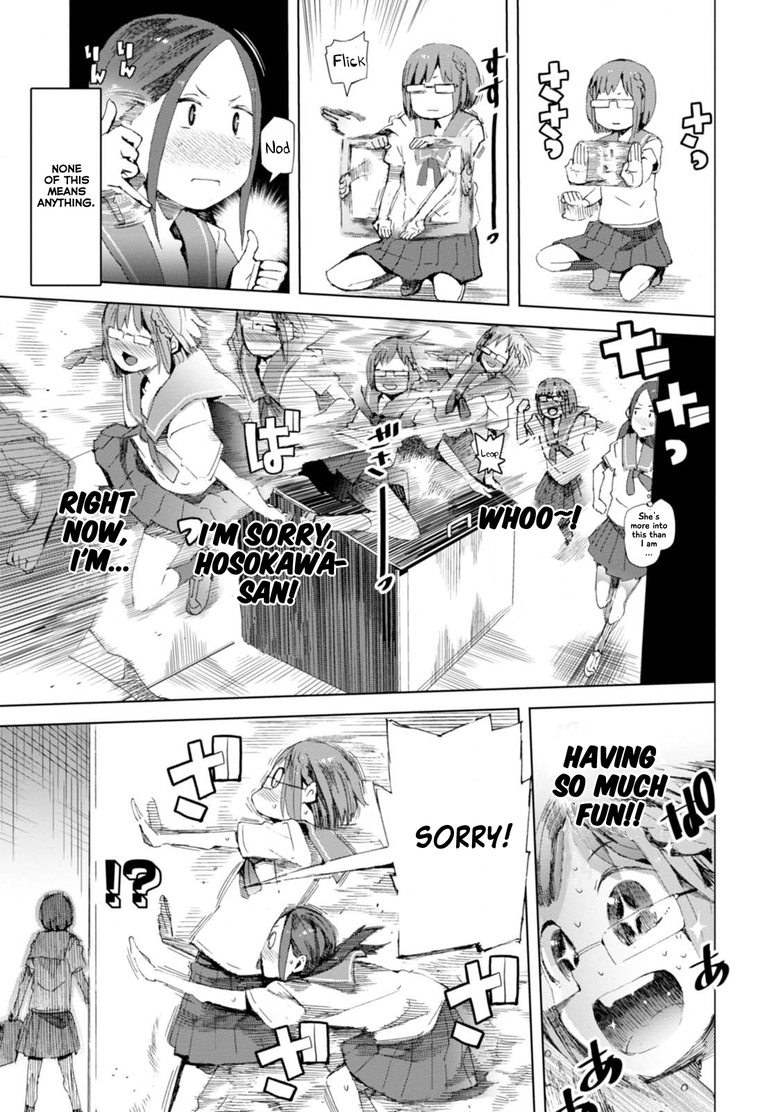 Chio-chan no Tsuugakuro Chapter 4 page 15 - Chapter 4: Manana, O-toro and Me.