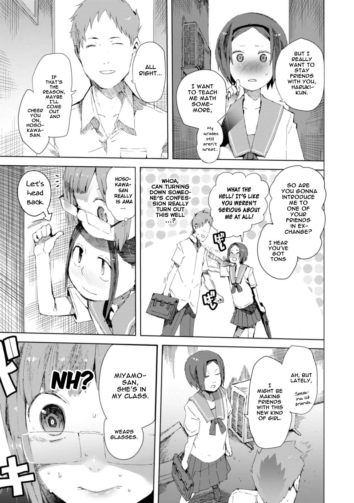 Chio-chan no Tsuugakuro Chapter 4 page 17 - Chapter 4: Manana, O-toro and Me.