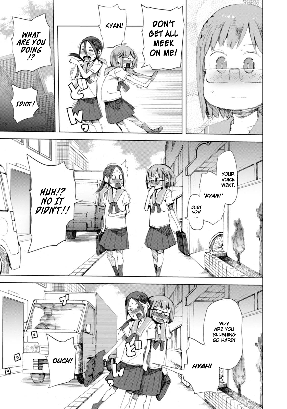 Chio-chan no Tsuugakuro Chapter 4 page 23 - Chapter 4: Manana, O-toro and Me.