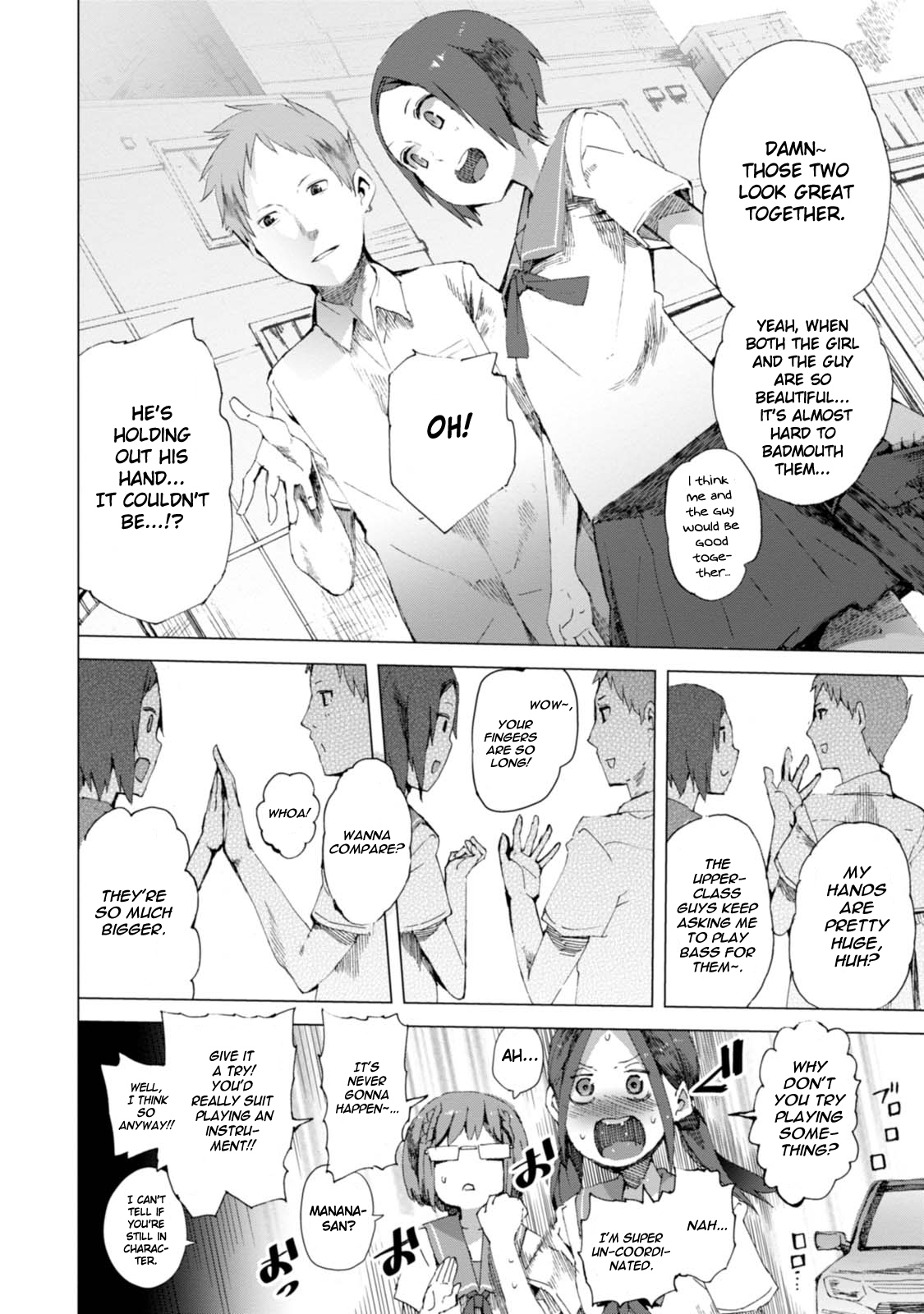 Chio-chan no Tsuugakuro Chapter 4 page 8 - Chapter 4: Manana, O-toro and Me.