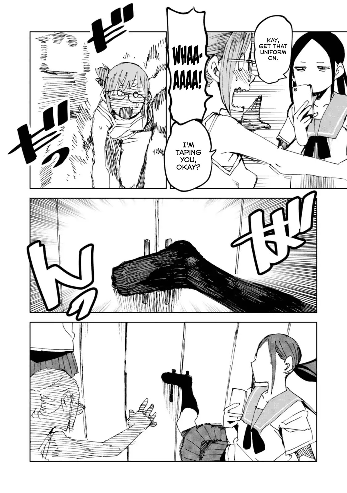 Chio-chan no Tsuugakuro Chapter 40.5 page 10 - Chapter 40.5: Omake: Chio-chan On Sale Day