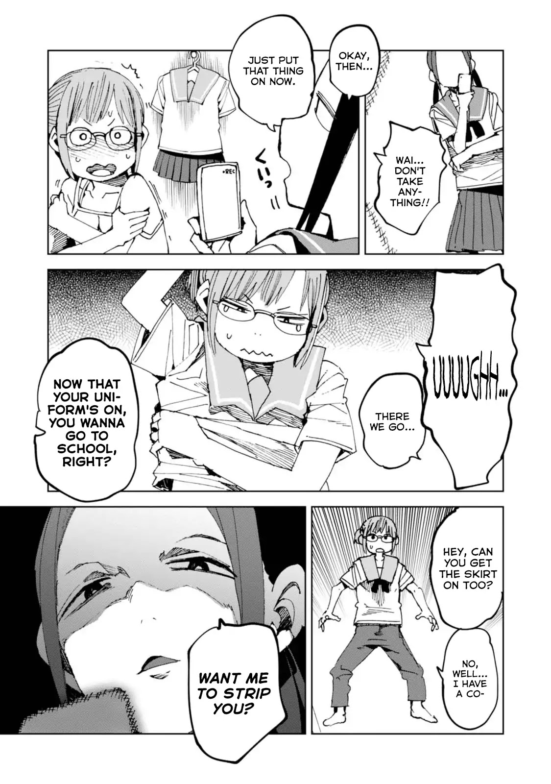 Chio-chan no Tsuugakuro Chapter 40.5 page 11 - Chapter 40.5: Omake: Chio-chan On Sale Day