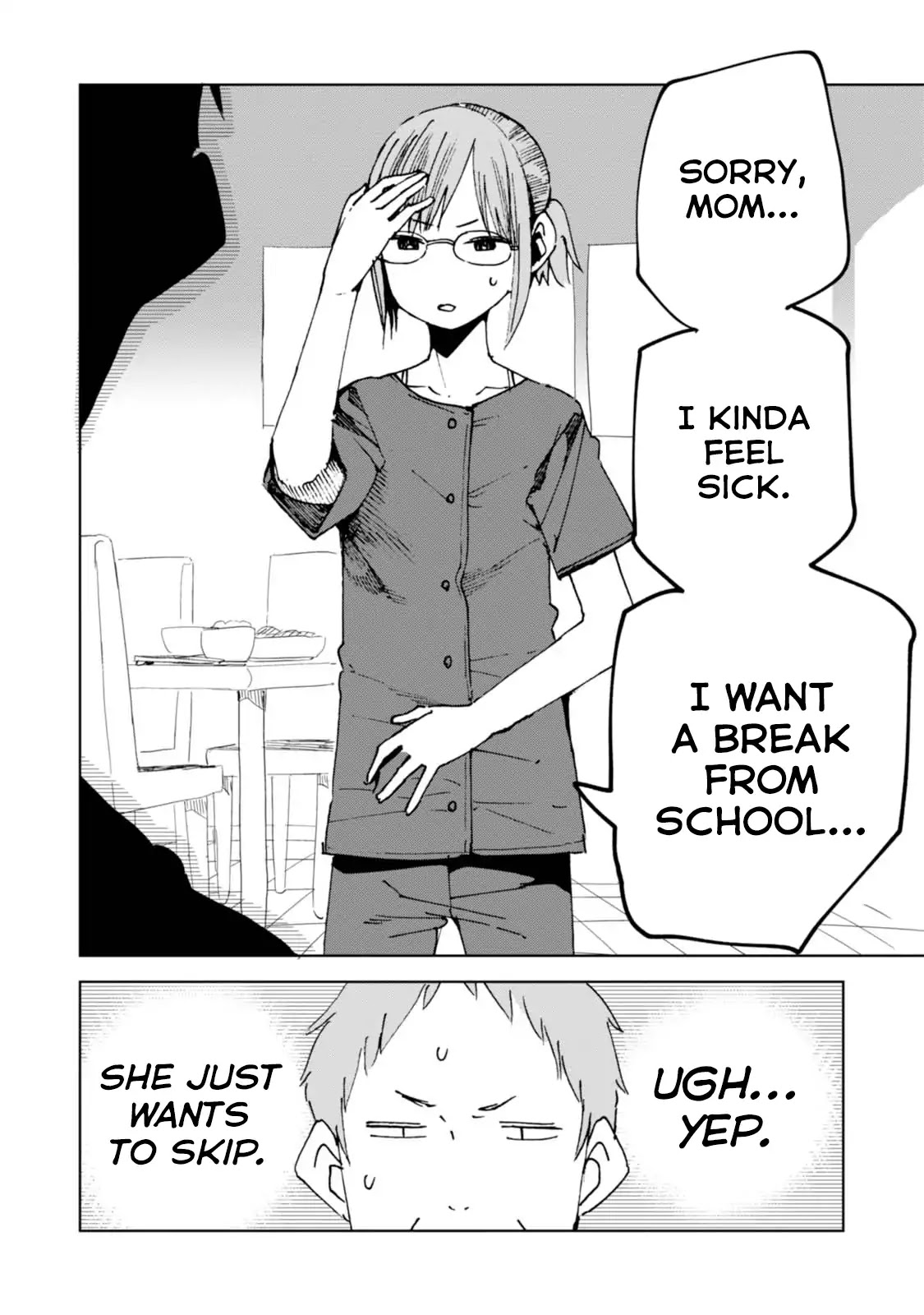 Chio-chan no Tsuugakuro Chapter 40.5 page 2 - Chapter 40.5: Omake: Chio-chan On Sale Day