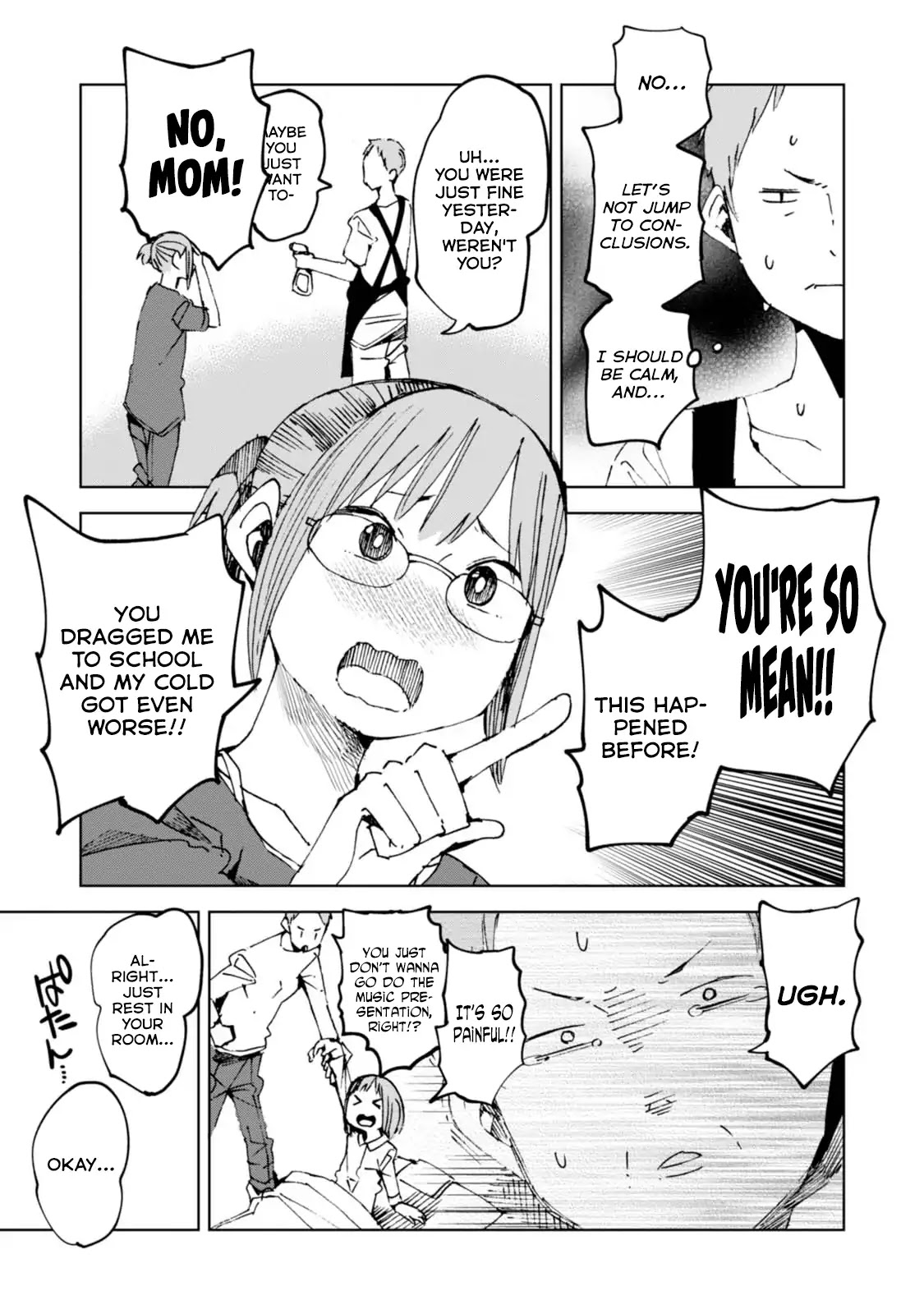 Chio-chan no Tsuugakuro Chapter 40.5 page 3 - Chapter 40.5: Omake: Chio-chan On Sale Day