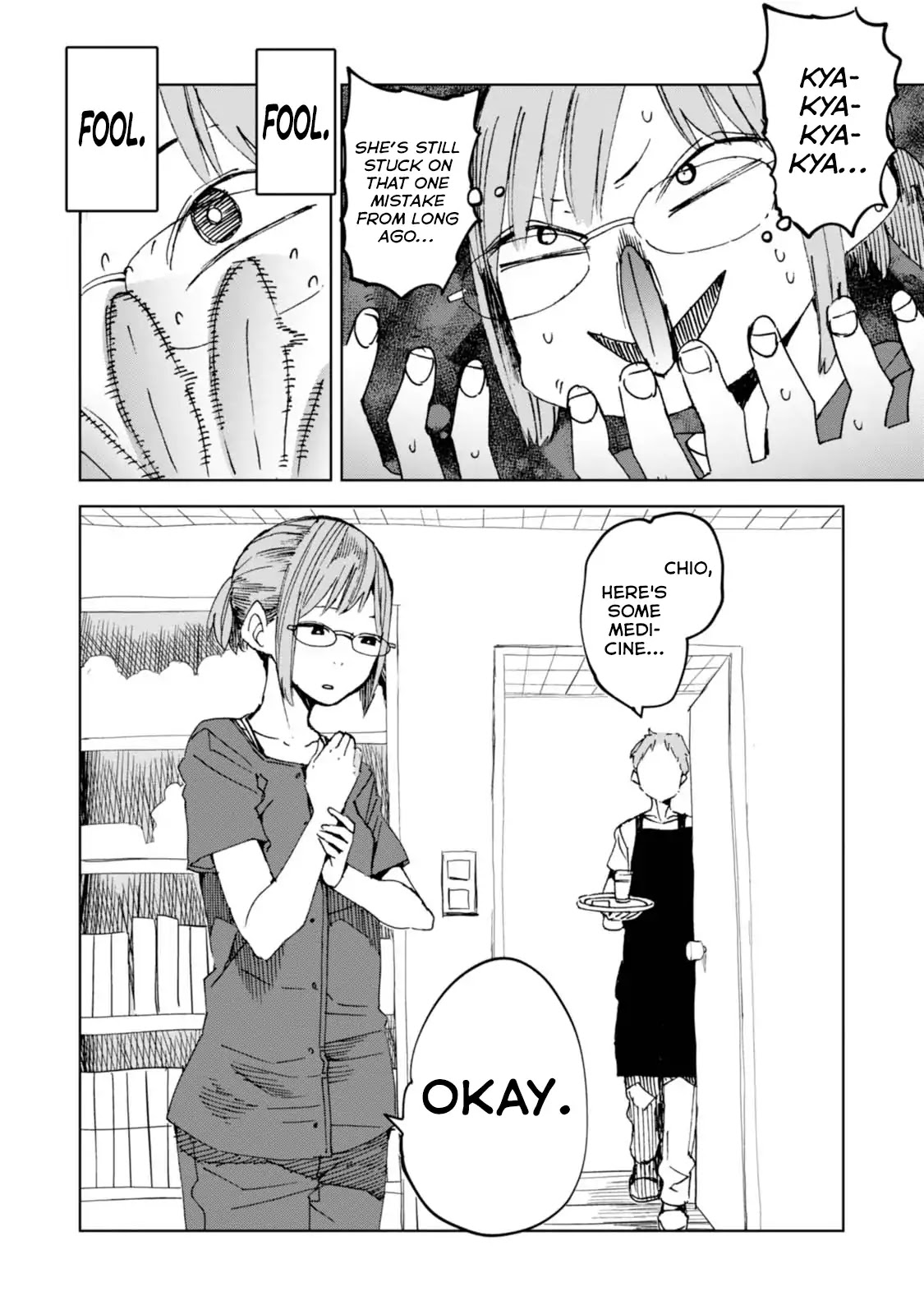 Chio-chan no Tsuugakuro Chapter 40.5 page 4 - Chapter 40.5: Omake: Chio-chan On Sale Day