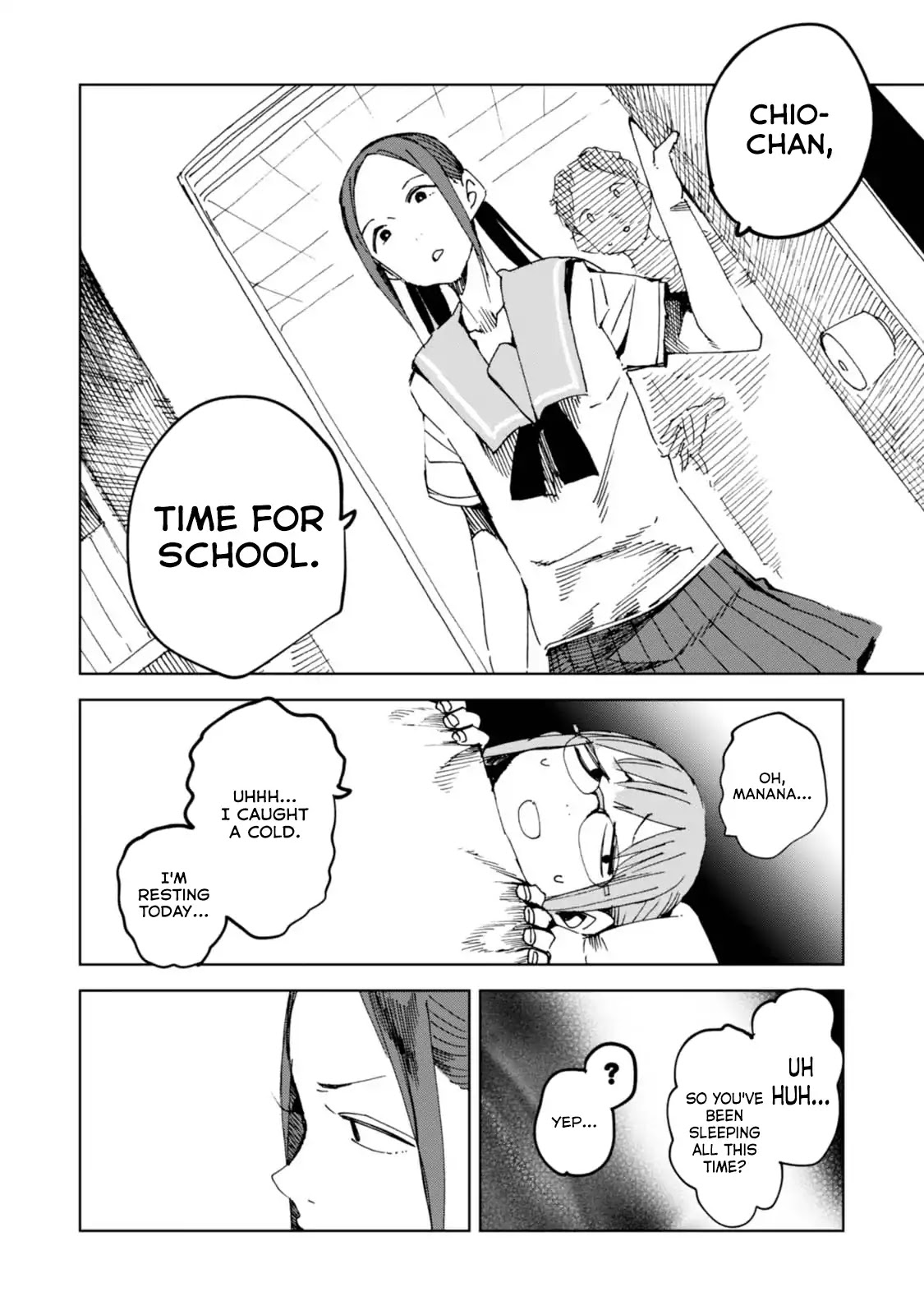Chio-chan no Tsuugakuro Chapter 40.5 page 6 - Chapter 40.5: Omake: Chio-chan On Sale Day