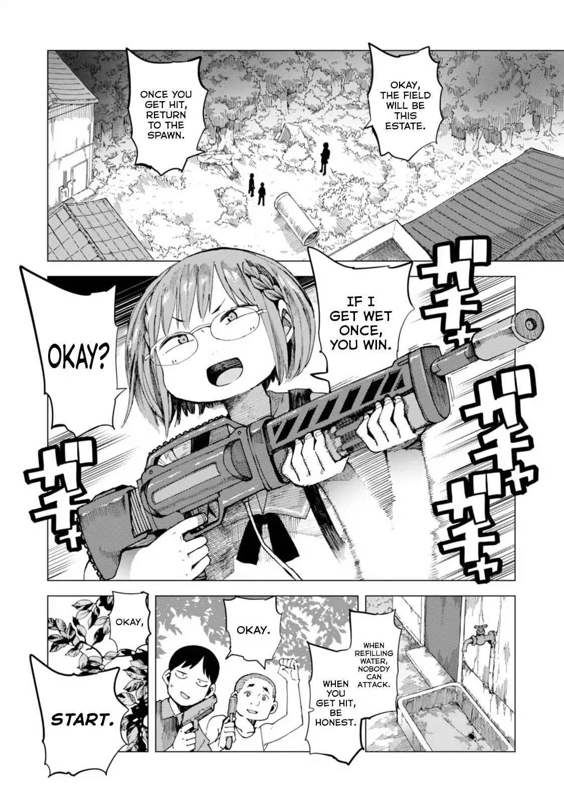 Chio-chan no Tsuugakuro Chapter 40 page 16 - Chapter 40: Straw Dog