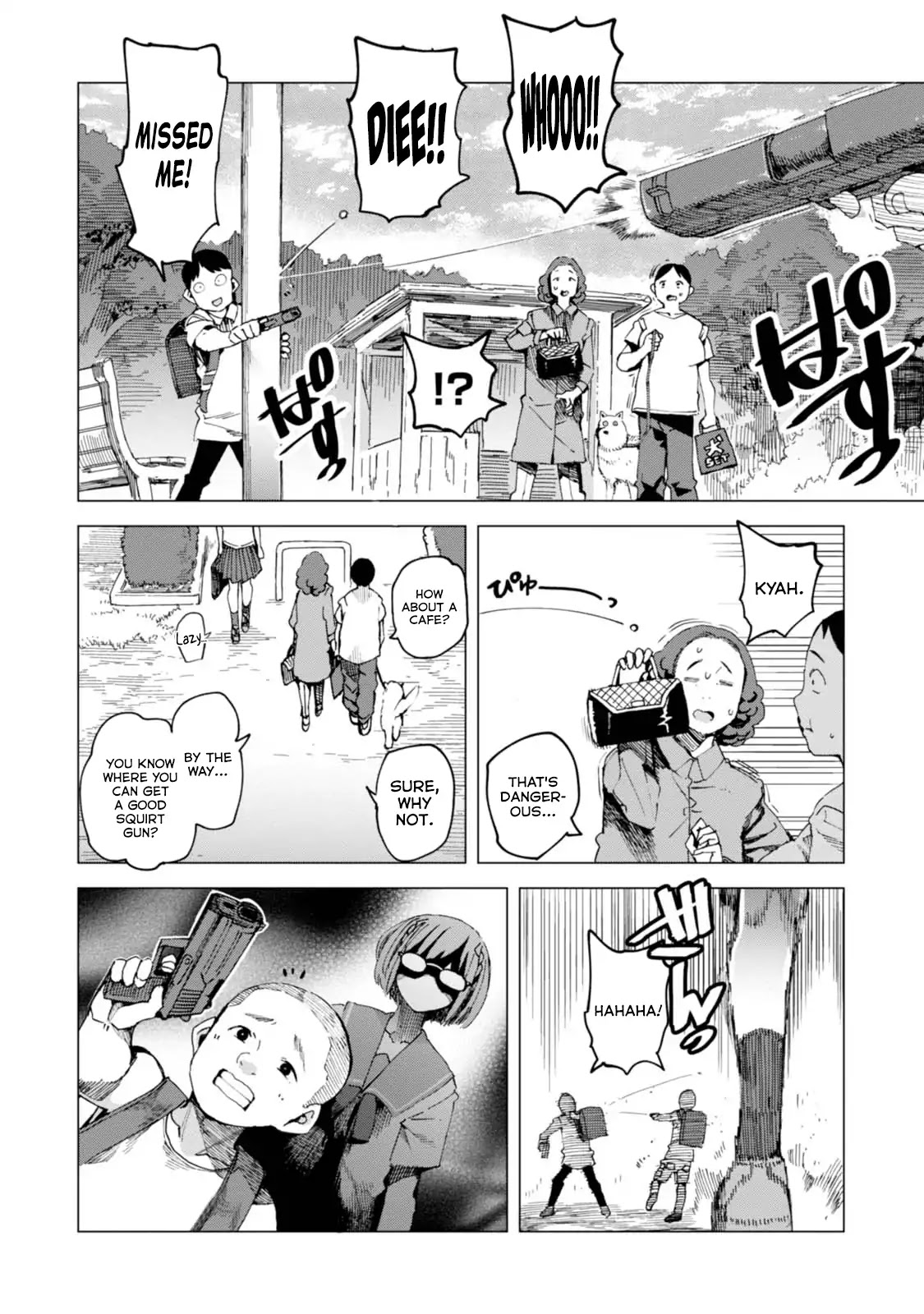 Chio-chan no Tsuugakuro Chapter 40 page 2 - Chapter 40: Straw Dog