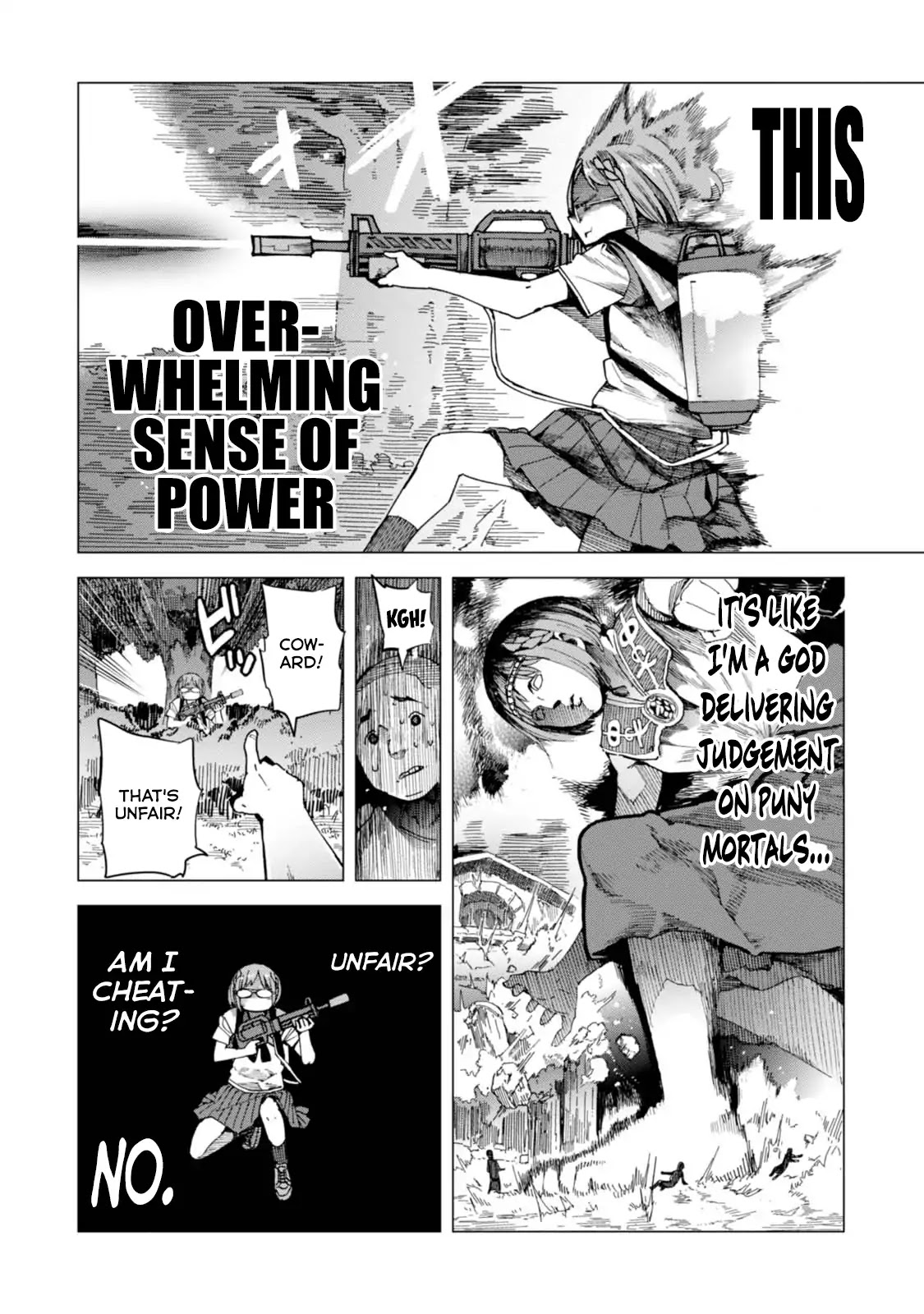 Chio-chan no Tsuugakuro Chapter 40 page 20 - Chapter 40: Straw Dog