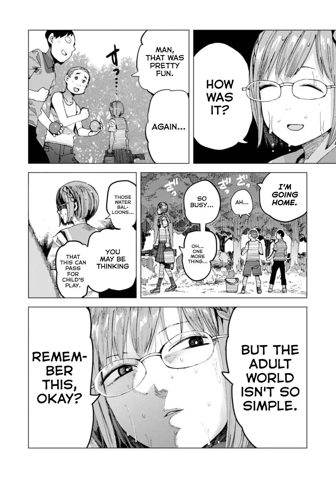 Chio-chan no Tsuugakuro Chapter 40 page 26 - Chapter 40: Straw Dog