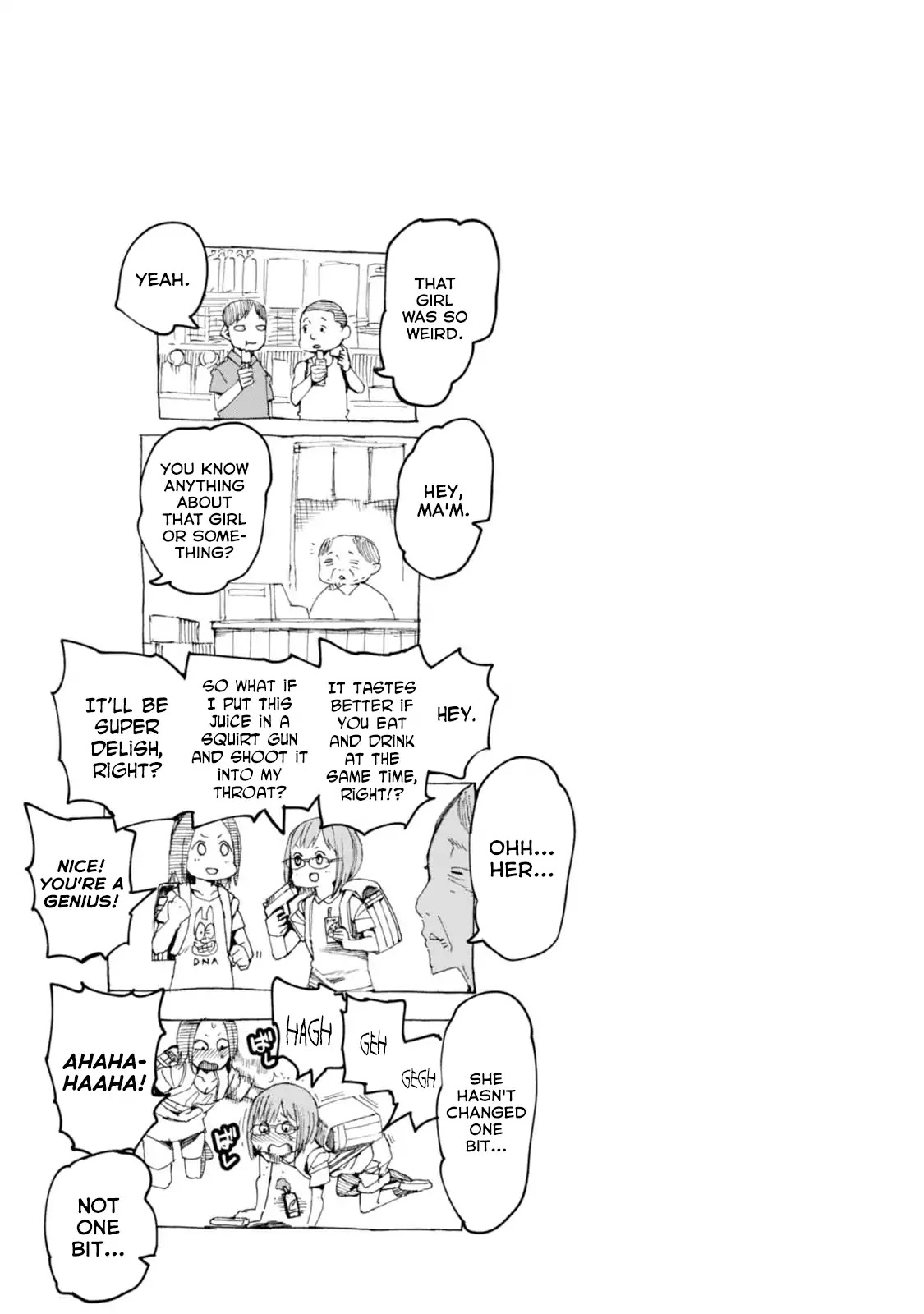 Chio-chan no Tsuugakuro Chapter 40 page 27 - Chapter 40: Straw Dog