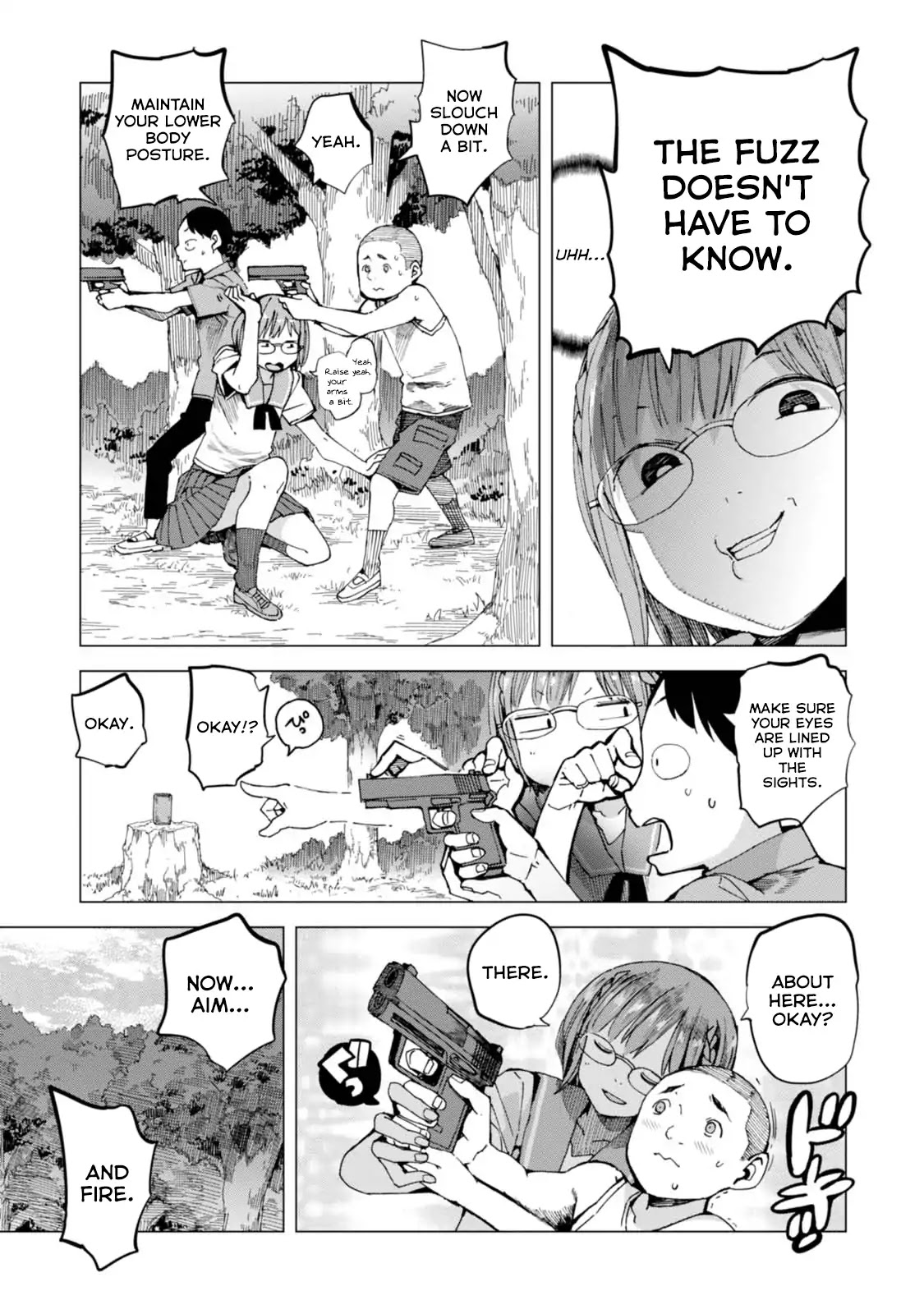 Chio-chan no Tsuugakuro Chapter 40 page 9 - Chapter 40: Straw Dog