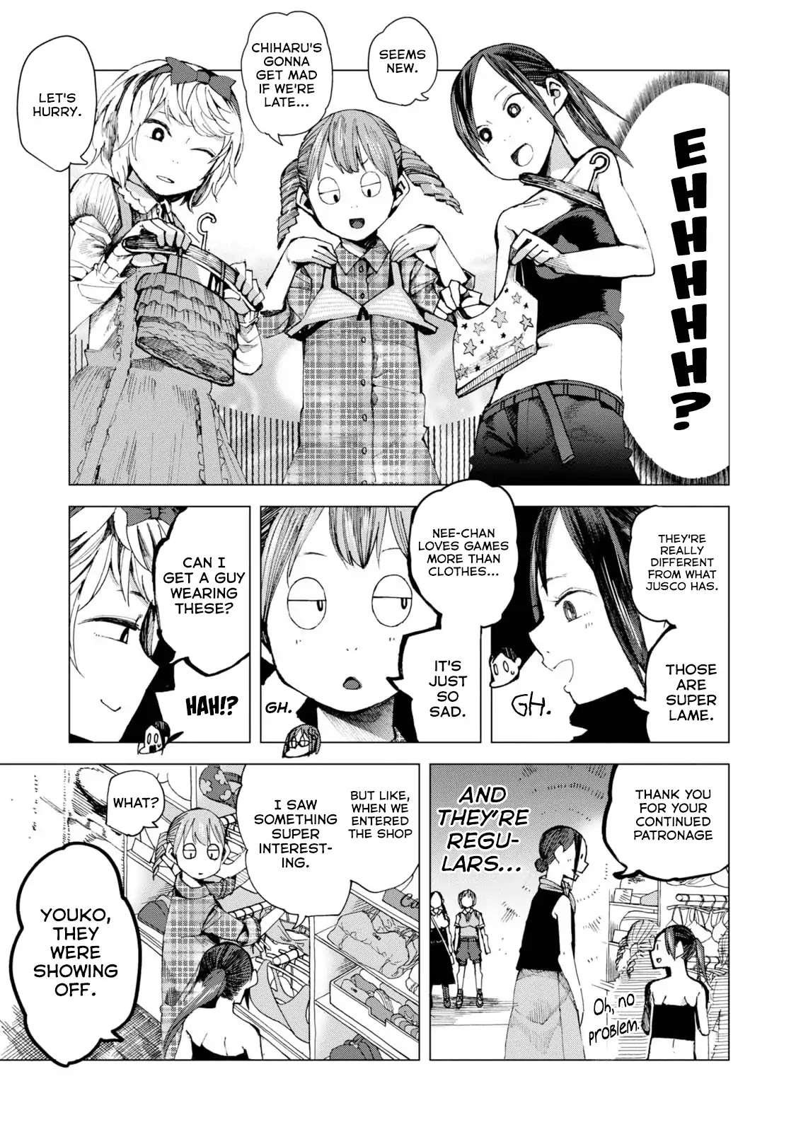 Chio-chan no Tsuugakuro Chapter 41 page 21 - Chapter 41: Lingerie Chio-chan