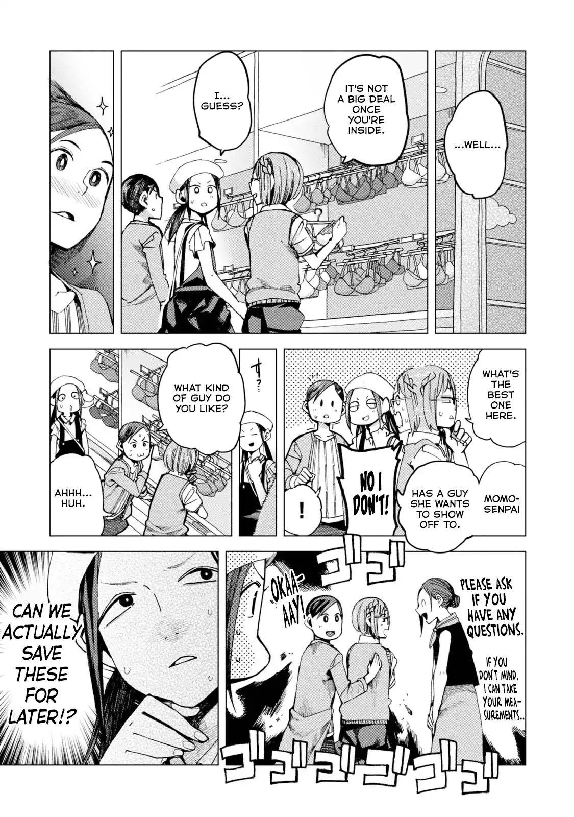Chio-chan no Tsuugakuro Chapter 41 page 23 - Chapter 41: Lingerie Chio-chan