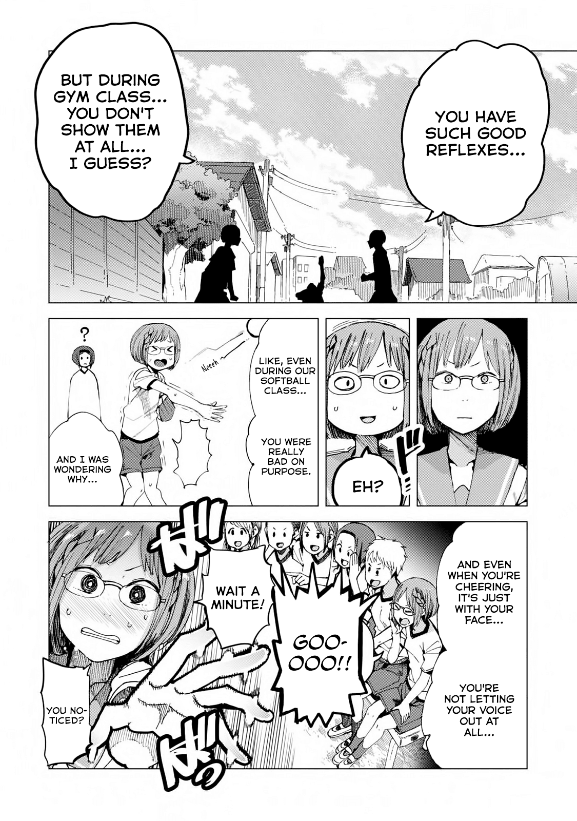 Chio-chan no Tsuugakuro Chapter 42 page 12 - Chapter 42: Manana!
