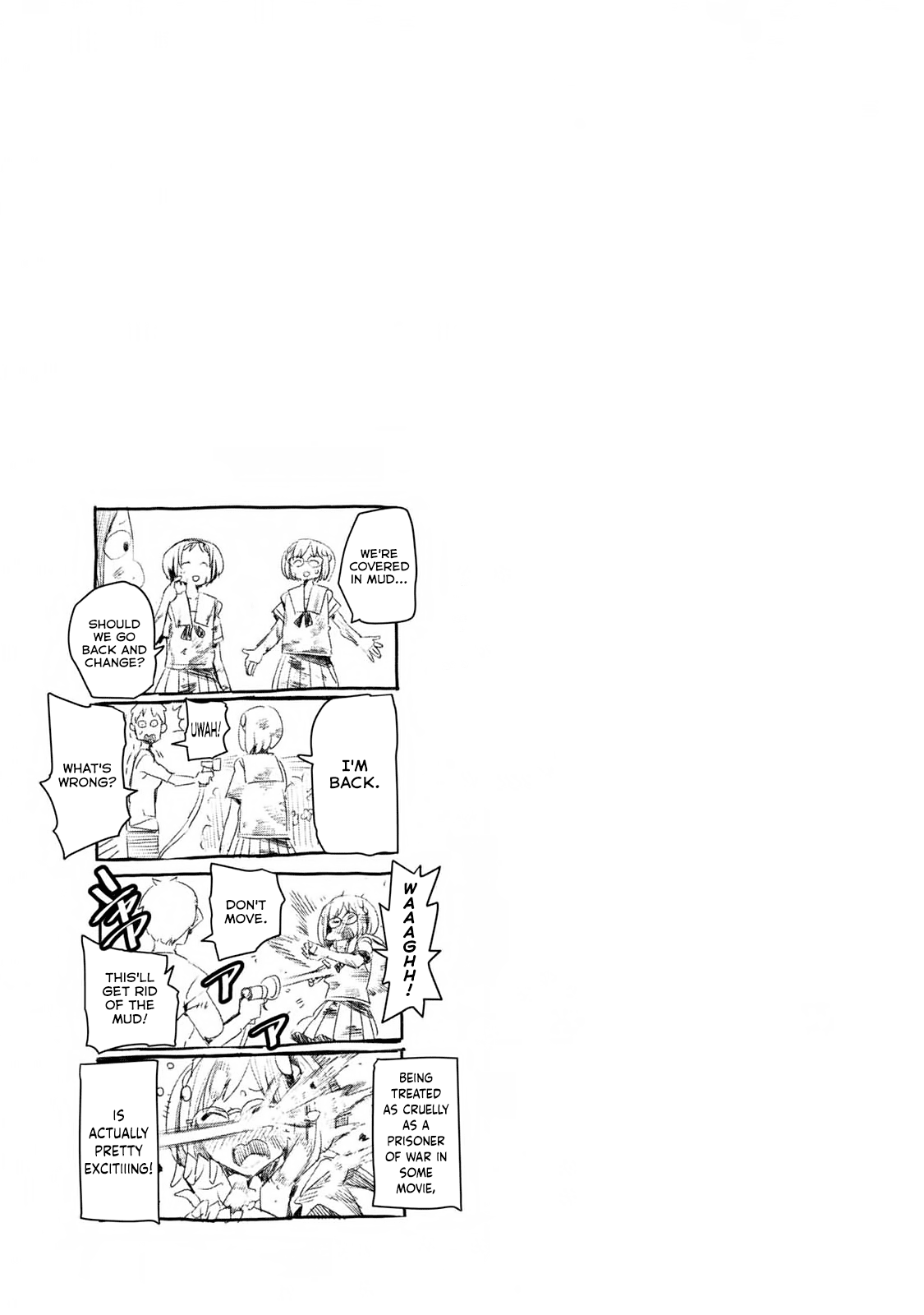 Chio-chan no Tsuugakuro Chapter 42 page 25 - Chapter 42: Manana!