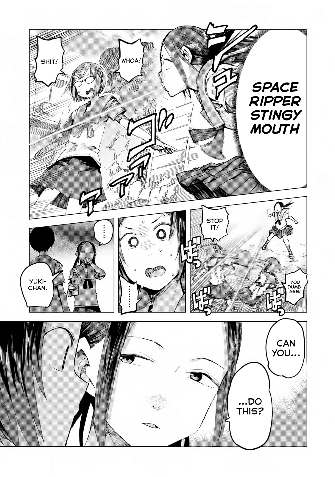Chio-chan no Tsuugakuro Chapter 42 page 7 - Chapter 42: Manana!