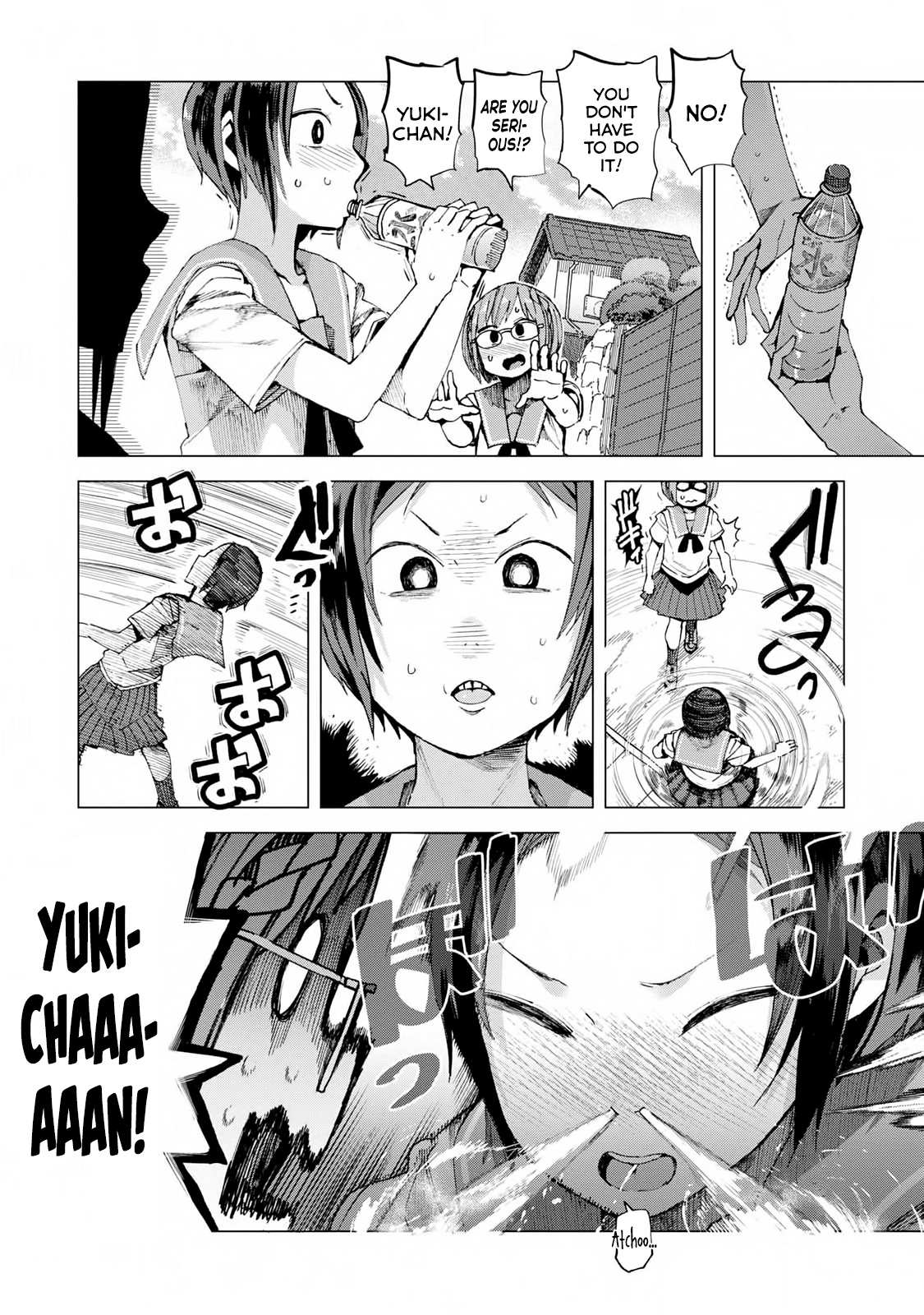 Chio-chan no Tsuugakuro Chapter 42 page 8 - Chapter 42: Manana!