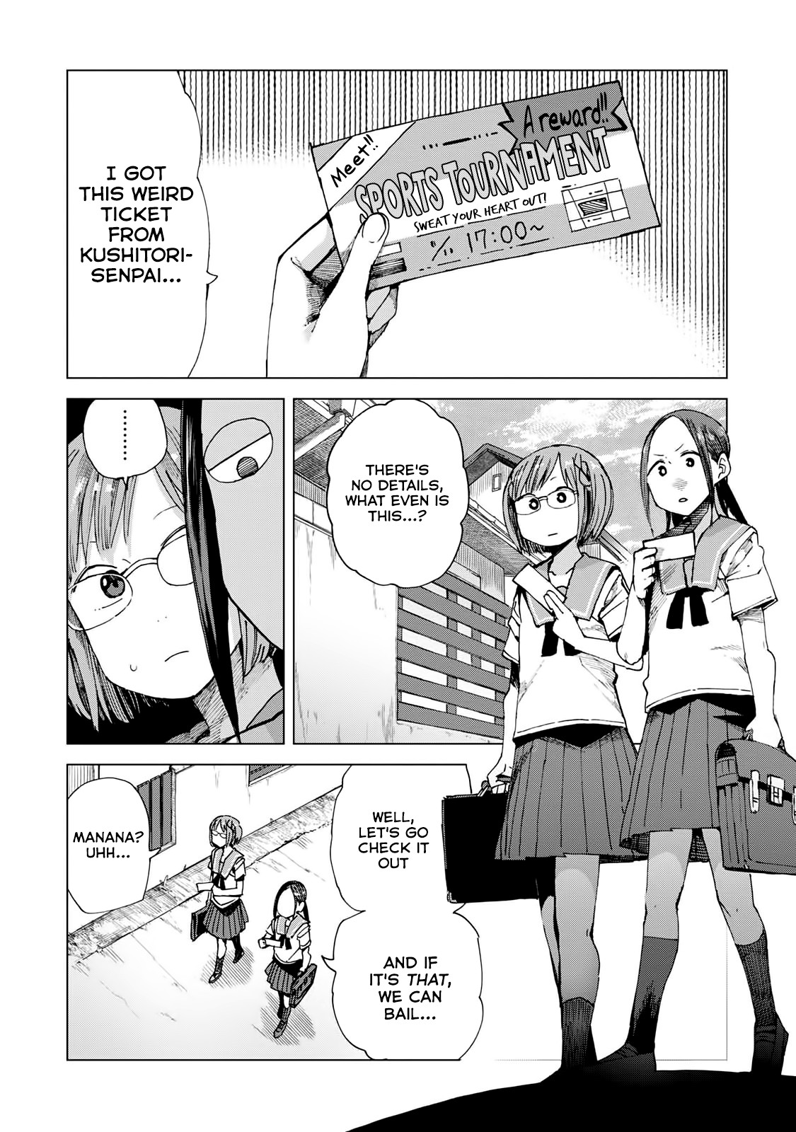 Chio-chan no Tsuugakuro Chapter 44 page 2 - Chapter 44: Sumo!