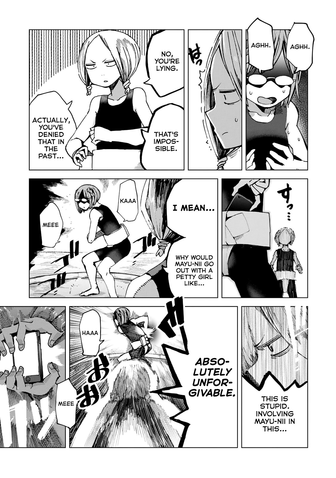 Chio-chan no Tsuugakuro Chapter 44 page 27 - Chapter 44: Sumo!