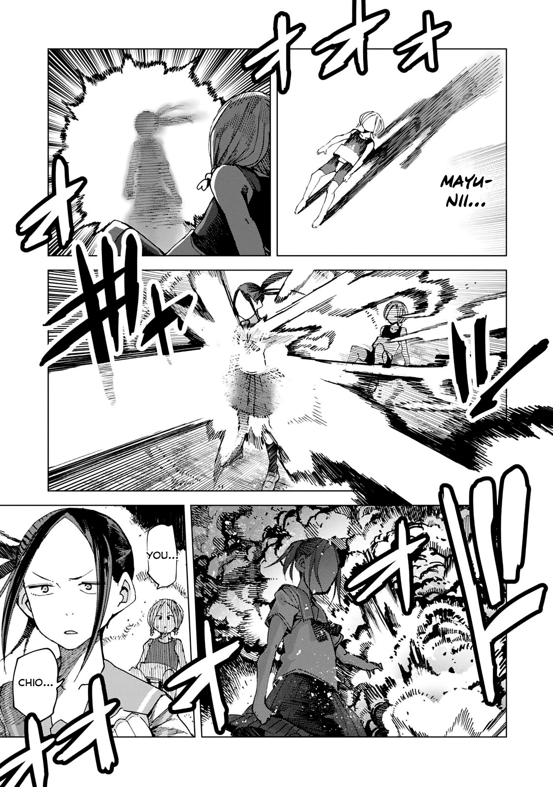 Chio-chan no Tsuugakuro Chapter 44 page 29 - Chapter 44: Sumo!