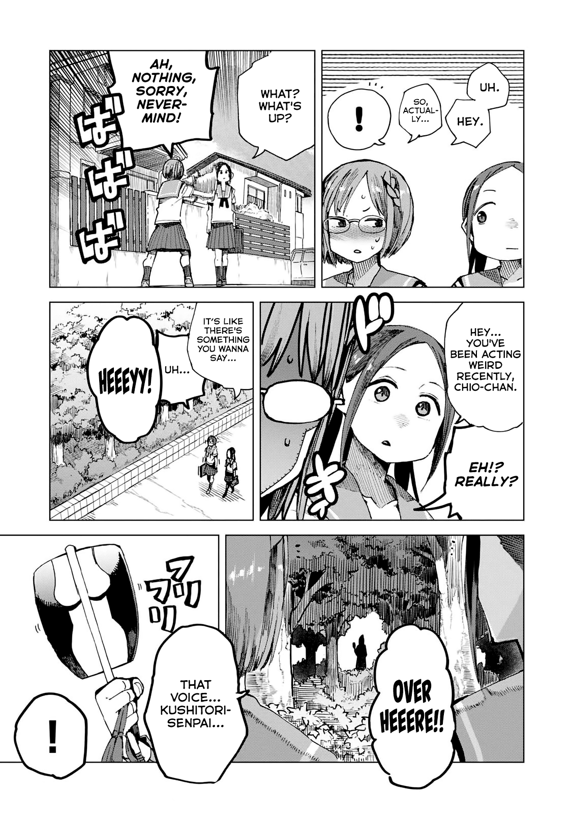 Chio-chan no Tsuugakuro Chapter 44 page 3 - Chapter 44: Sumo!