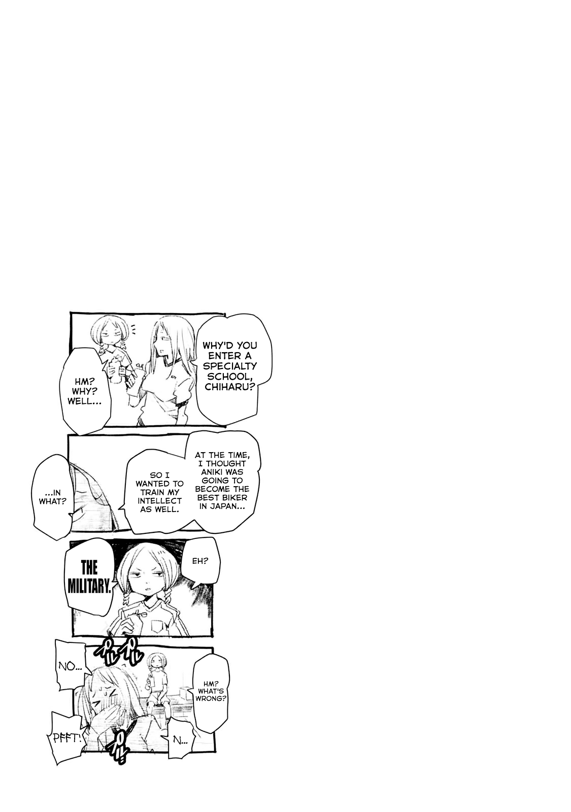 Chio-chan no Tsuugakuro Chapter 44 page 35 - Chapter 44: Sumo!