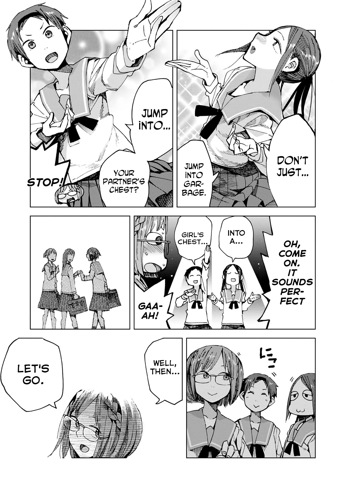 Chio-chan no Tsuugakuro Chapter 45.5 page 19 - Chapter 45.5: Well Then, Let's Go. [END]