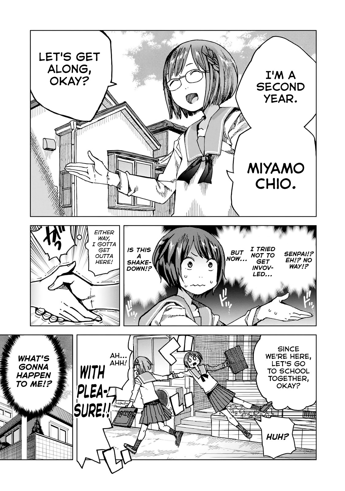 Chio-chan no Tsuugakuro Chapter 45.5 page 5 - Chapter 45.5: Well Then, Let's Go. [END]