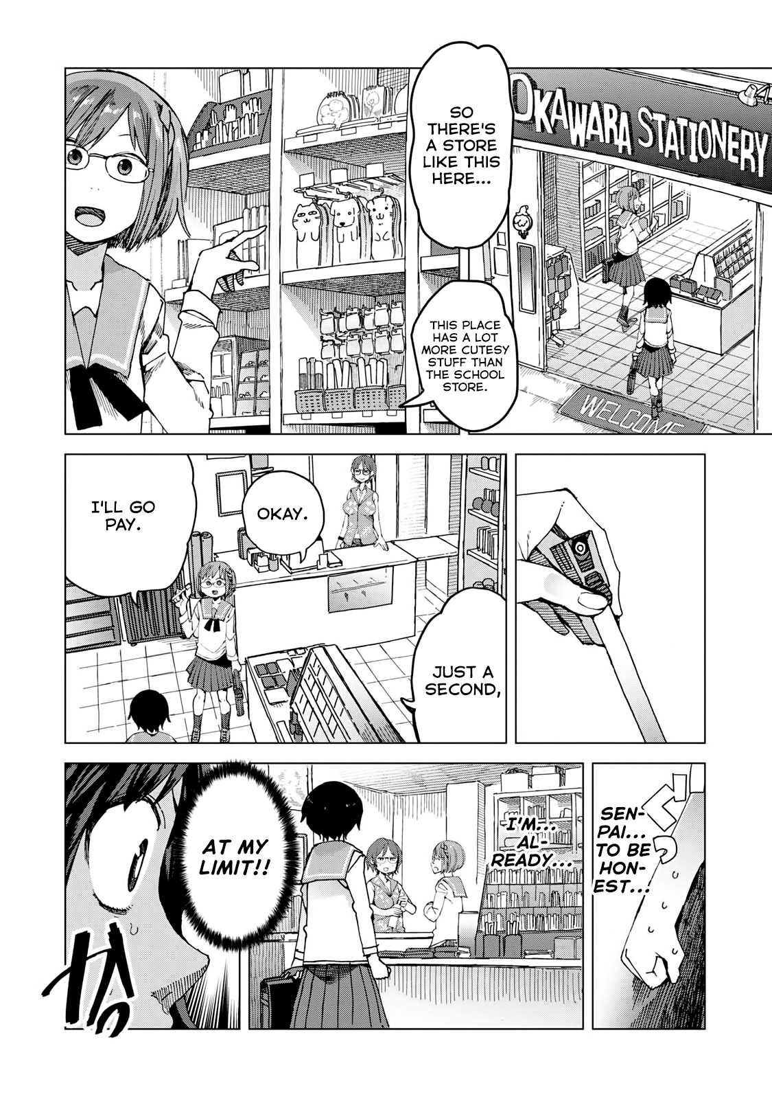 Chio-chan no Tsuugakuro Chapter 45.5 page 8 - Chapter 45.5: Well Then, Let's Go. [END]