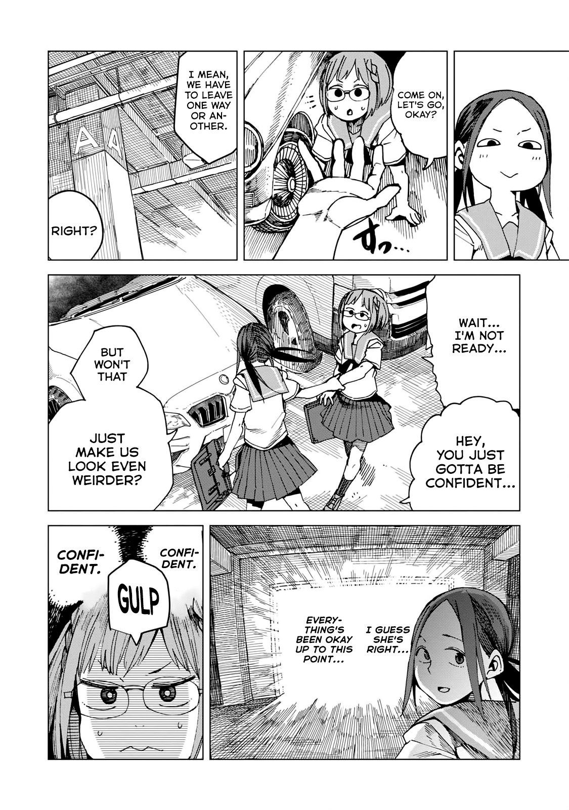 Chio-chan no Tsuugakuro Chapter 45 page 32 - Chapter 45: Because You're There.