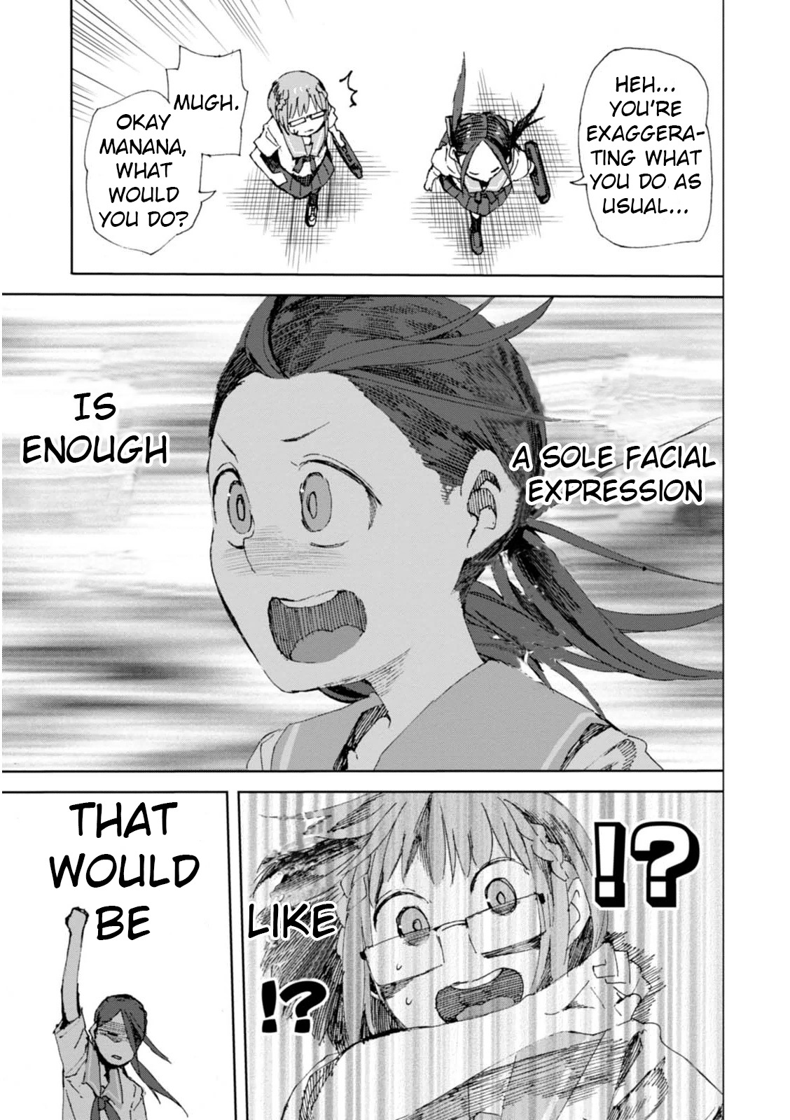 Chio-chan no Tsuugakuro Chapter 5.5 page 2 - Chapter 5.5: Omake: Manana-chan's Way To School