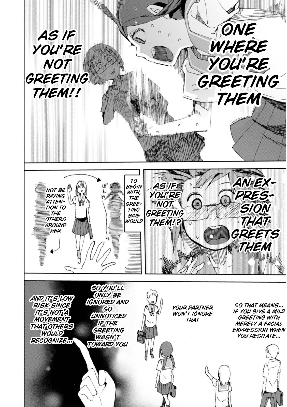 Chio-chan no Tsuugakuro Chapter 5.5 page 3 - Chapter 5.5: Omake: Manana-chan's Way To School