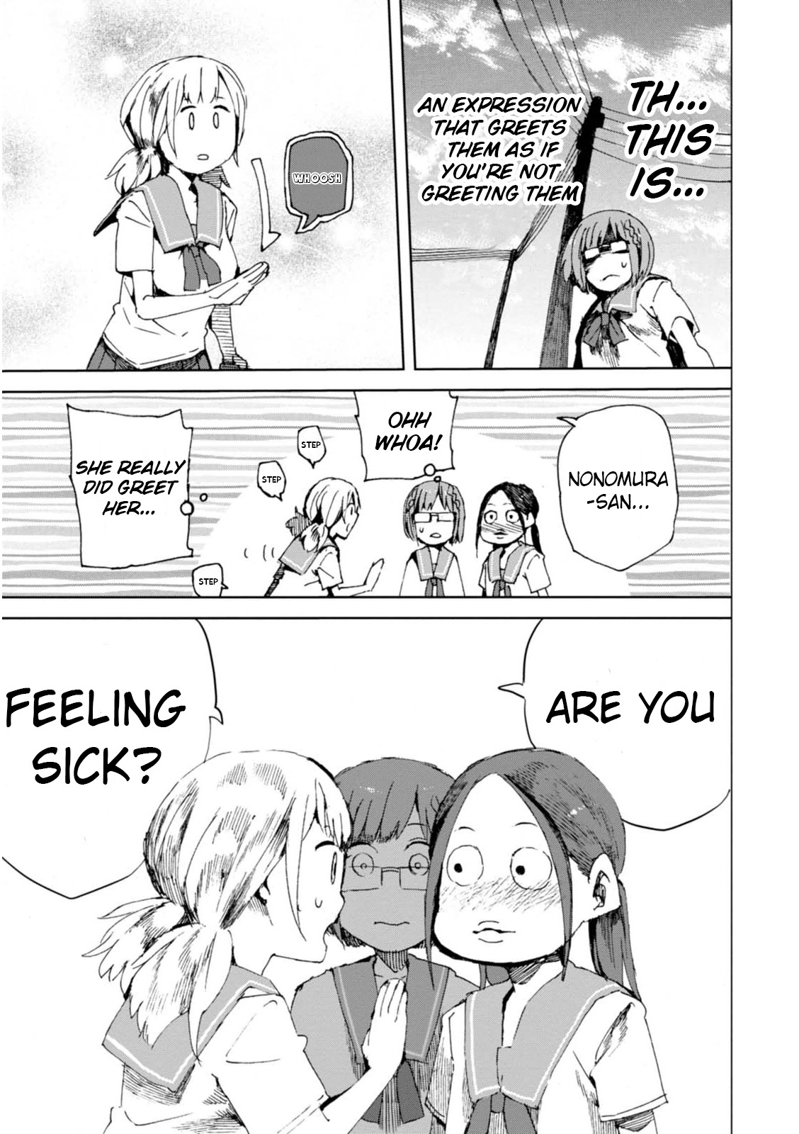 Chio-chan no Tsuugakuro Chapter 5.5 page 6 - Chapter 5.5: Omake: Manana-chan's Way To School