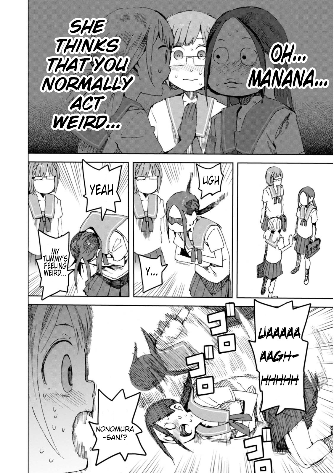 Chio-chan no Tsuugakuro Chapter 5.5 page 7 - Chapter 5.5: Omake: Manana-chan's Way To School