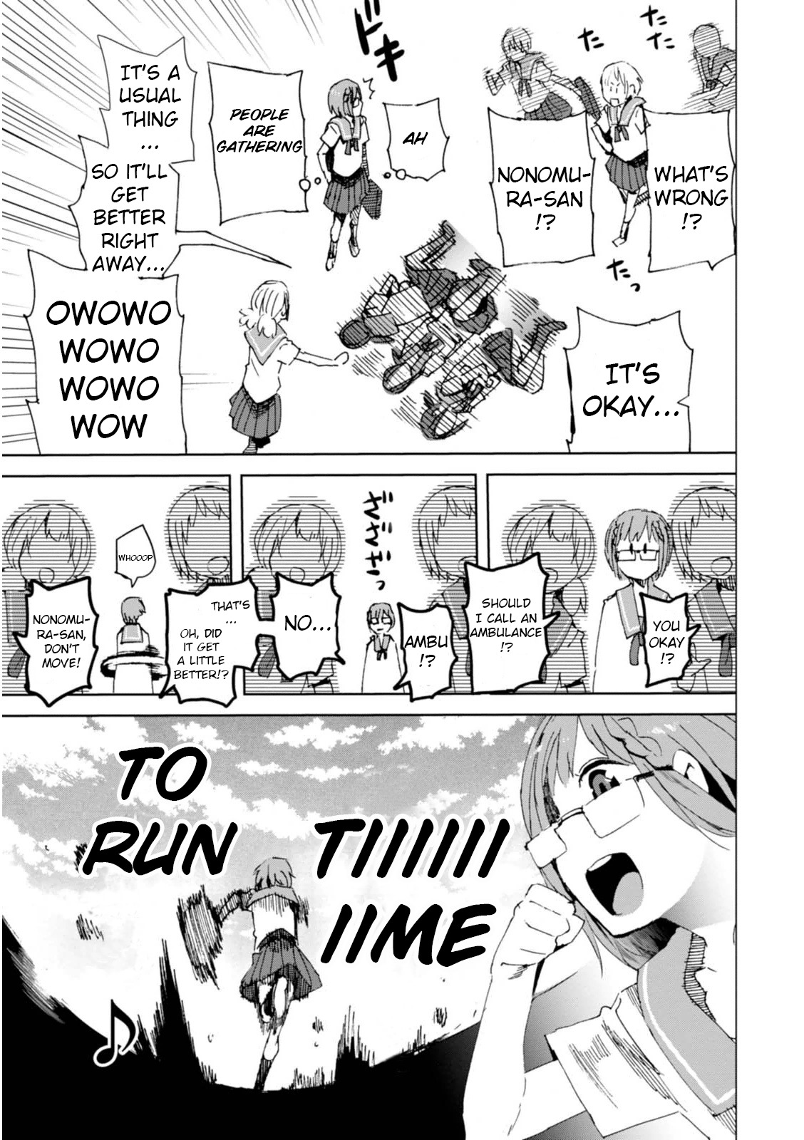 Chio-chan no Tsuugakuro Chapter 5.5 page 8 - Chapter 5.5: Omake: Manana-chan's Way To School