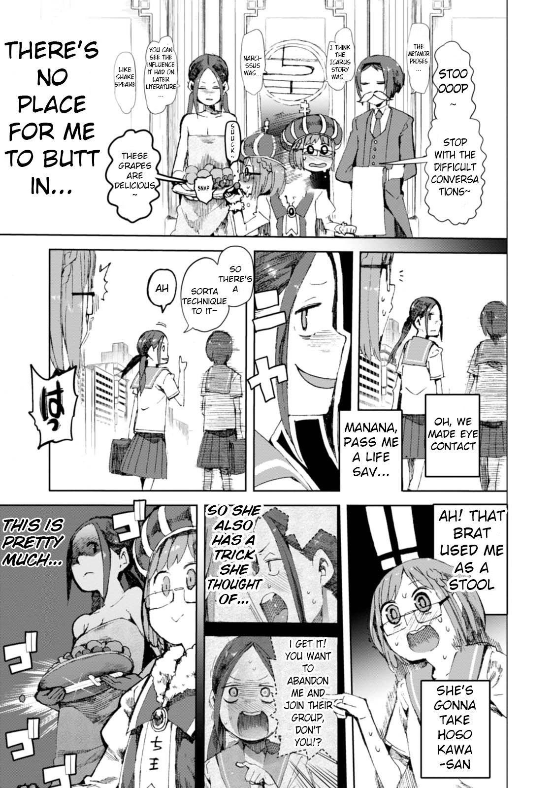 Chio-chan no Tsuugakuro Chapter 6 page 13 - Chapter 6: Bump of Slave